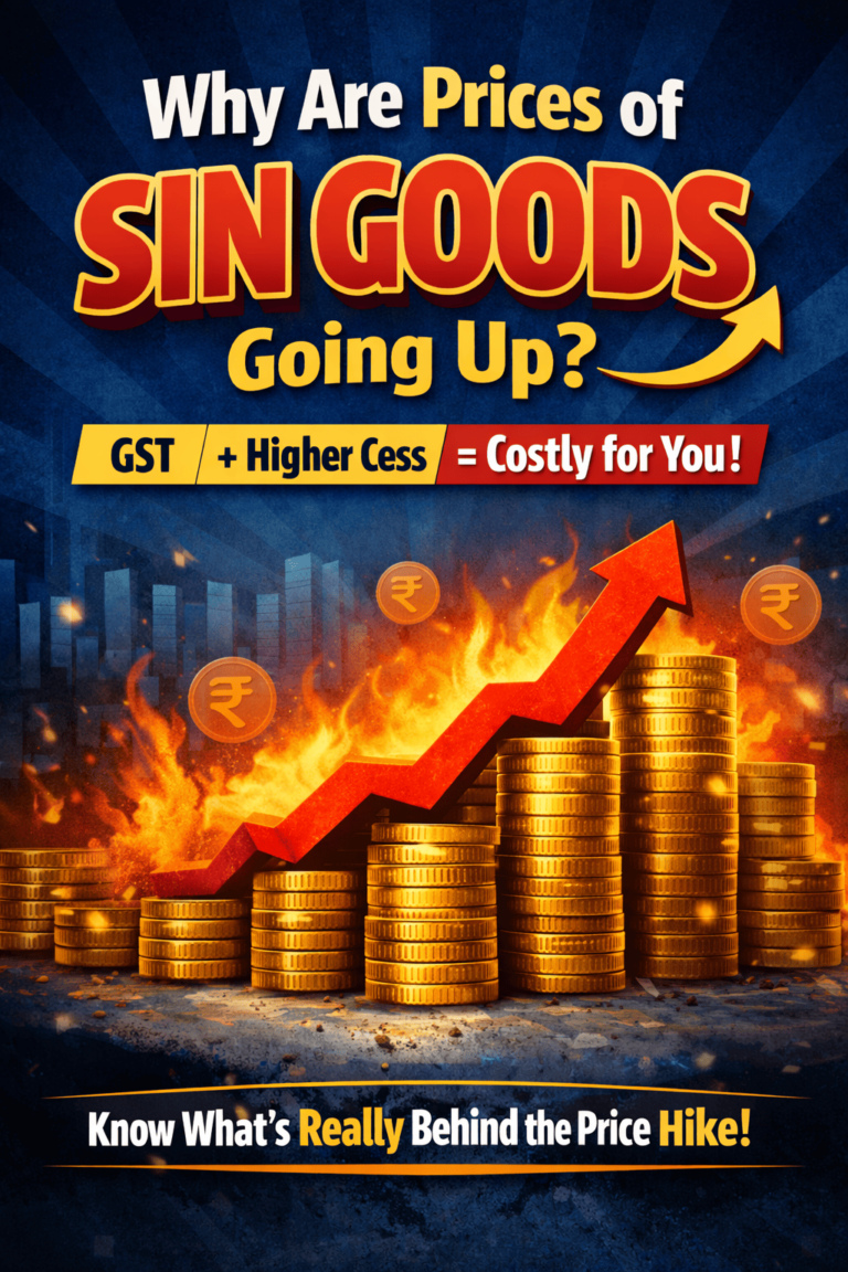 Why prices of Sin goods are rising: GST, Cess and the Real Impact on Consumers